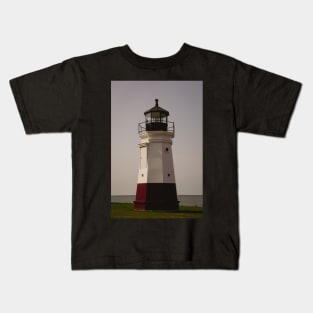 Vintage Vermilion Lighthouse Kids T-Shirt